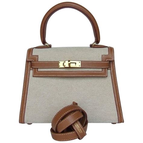 hermes kelly canvas|hermes kelly bag logo.